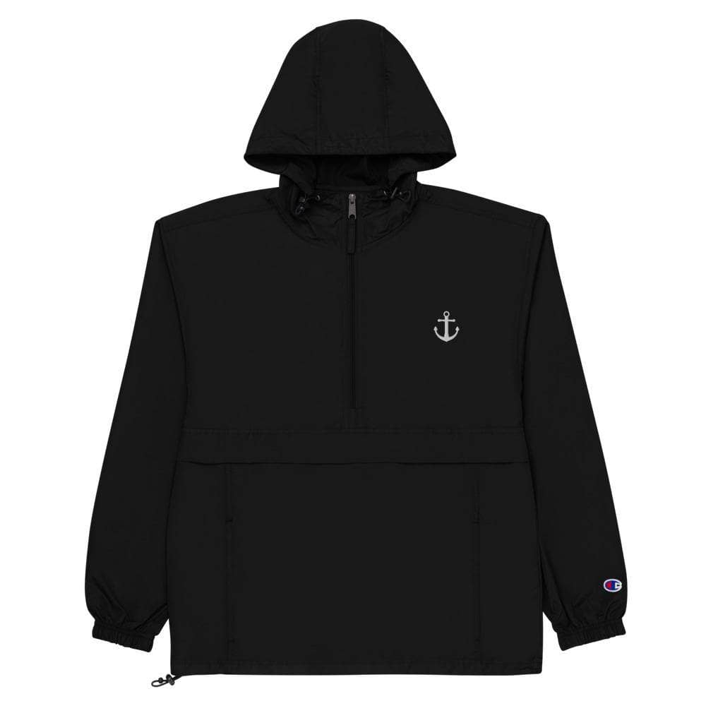 SaltWater Brewery Anchor Embroidered Champion Packable Jacket