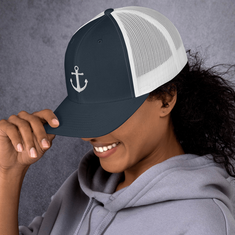 SaltWater Brewery Anchor Trucker Cap