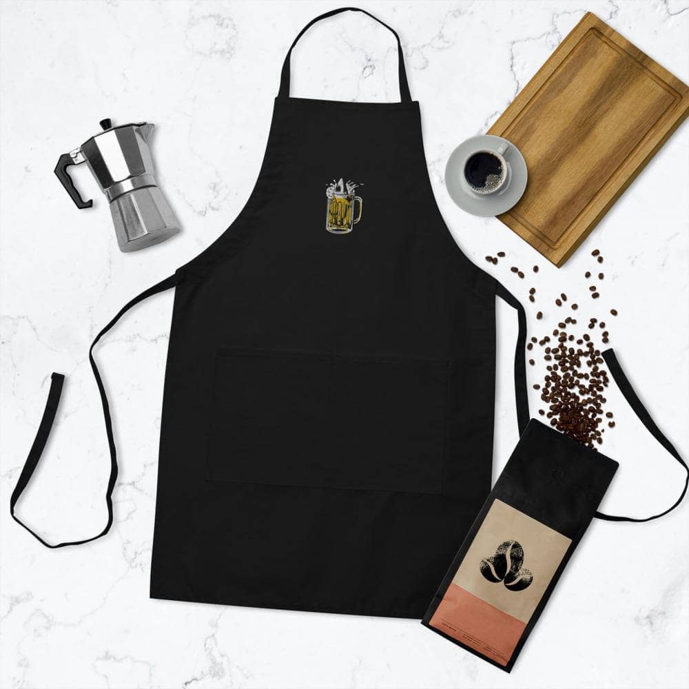 SaltWater Brewery Beer Shark Embroidered Apron