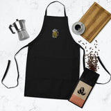 Beer Shark Embroidered Apron