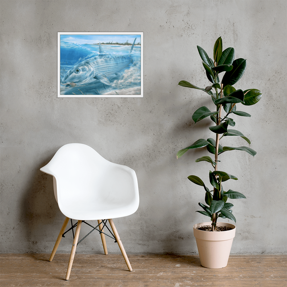 Bone-a-fide Framed Print
