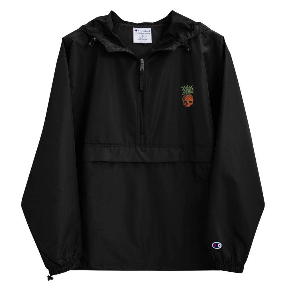 SaltWater Brewery Deadly Pineapple Embroidered Champion Packable Jacket