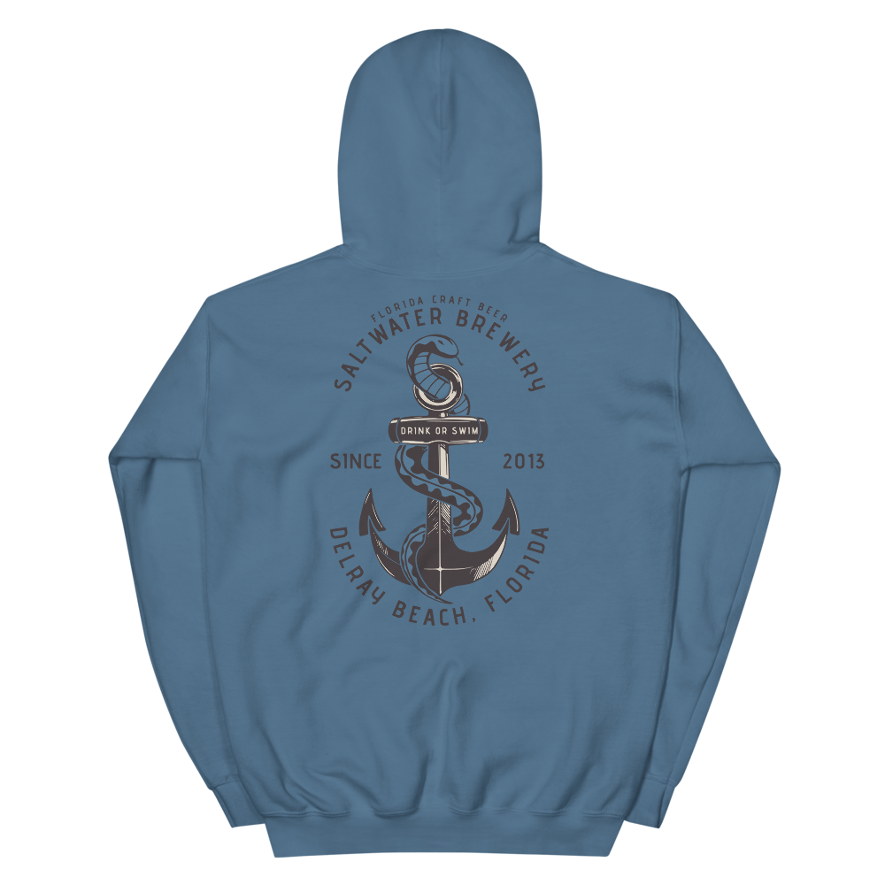 SaltWater Brewery Drink or Swim Unisex Hoodie