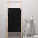 Flamingo Turkish cotton towel