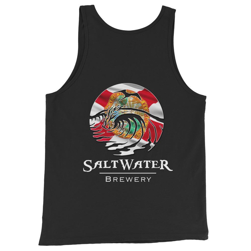 SaltWater Brewery Florida Flag Logo - Unisex Tank Top