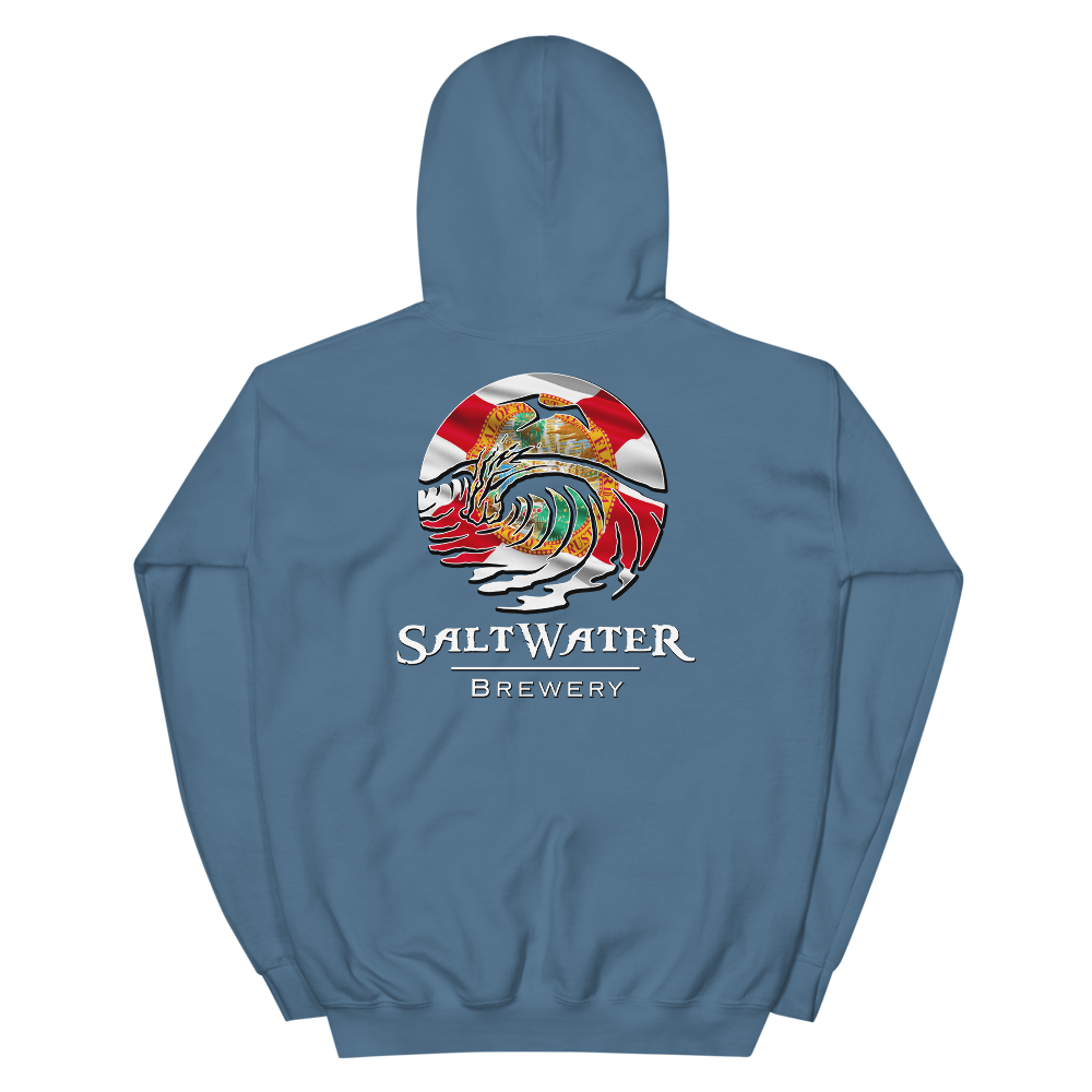 SaltWater Brewery Florida Flag Unisex Hoodie