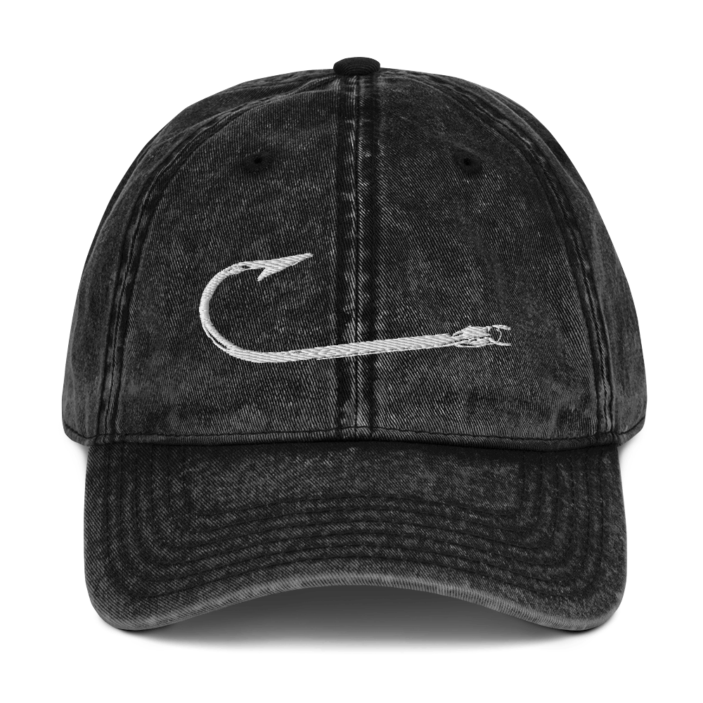 Hook Vintage Cotton Twill Hat