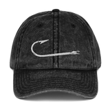 Hook Vintage Cotton Twill Hat