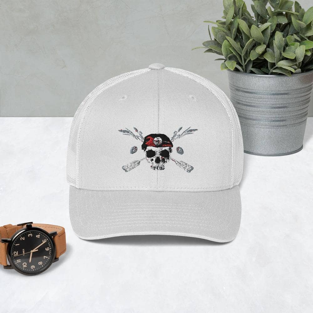 SaltWater Brewery Jolly Roger Trucker Cap