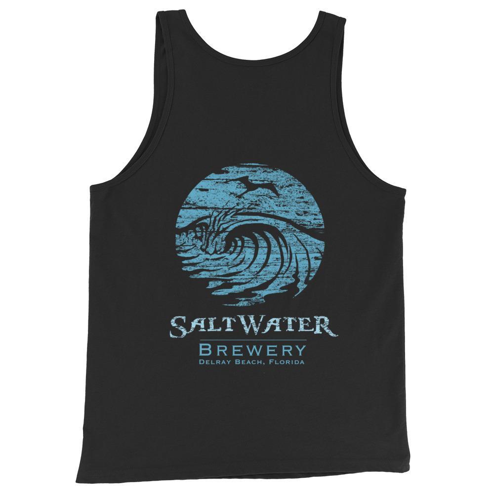 SaltWater Brewery Ocean Blue Logo - Unisex Tank Top