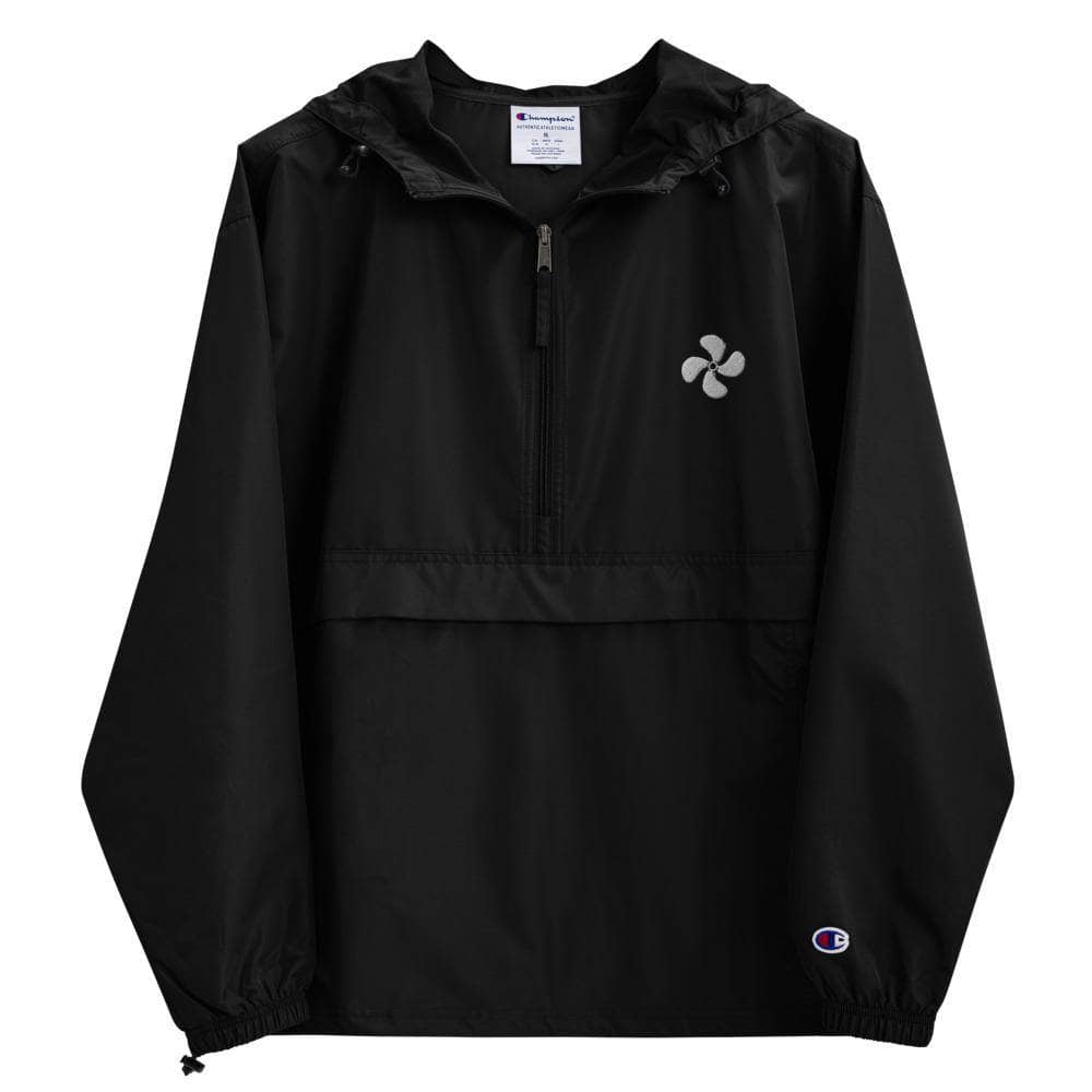 SaltWater Brewery Propeller Embroidered Champion Packable Jacket