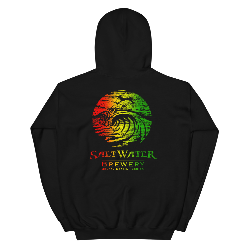 SaltWater Brewery Rasta Logo - Unisex Hoodie