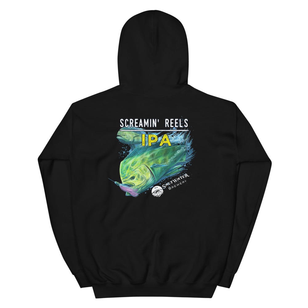 SaltWater Brewery Screamin Reels Unisex Hoodie