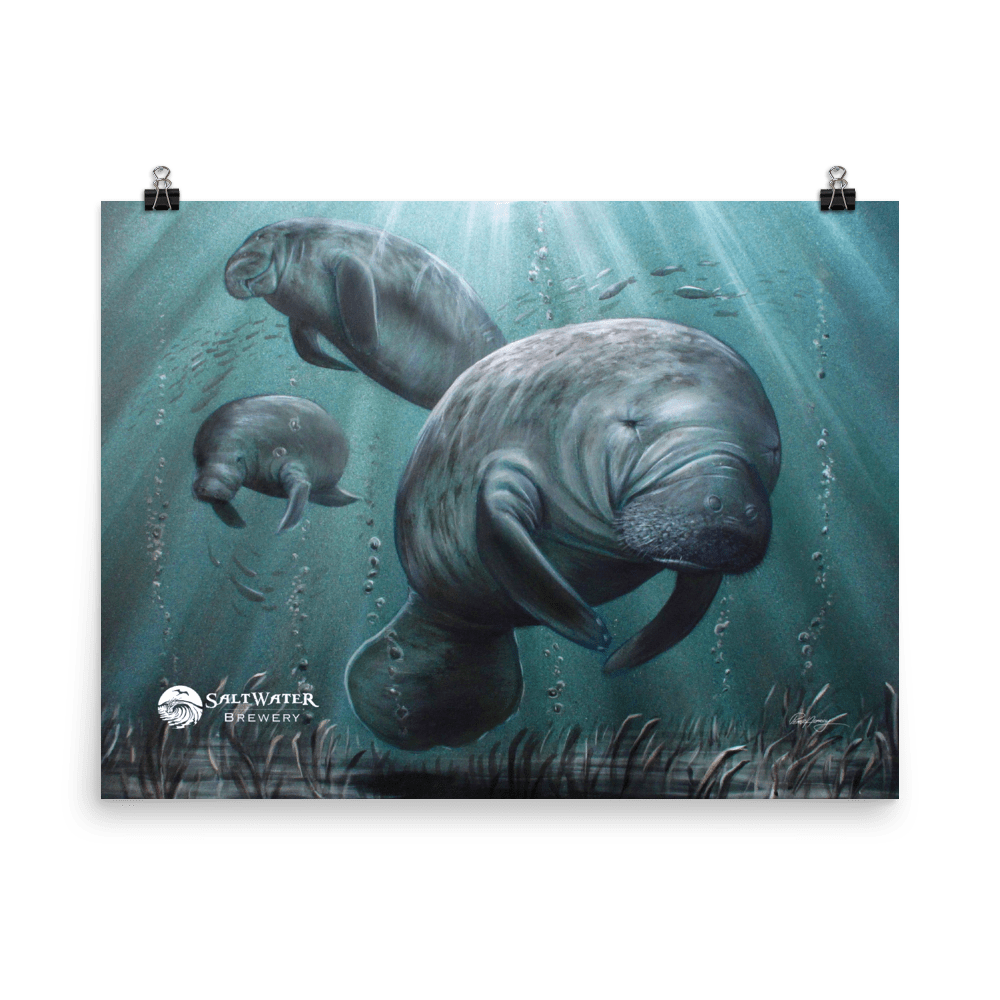 Sea Cow Poster