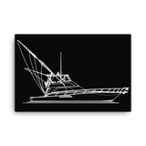 Sportfish Negative Canvas