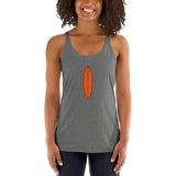 Surfboard Women's Racerback Tank