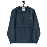 Swordfish Embroidered Champion Packable Jacket