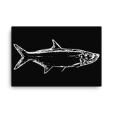 Tarpon Negative Canvas