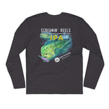Screamin' Reels - Long Sleeve Fitted Crew