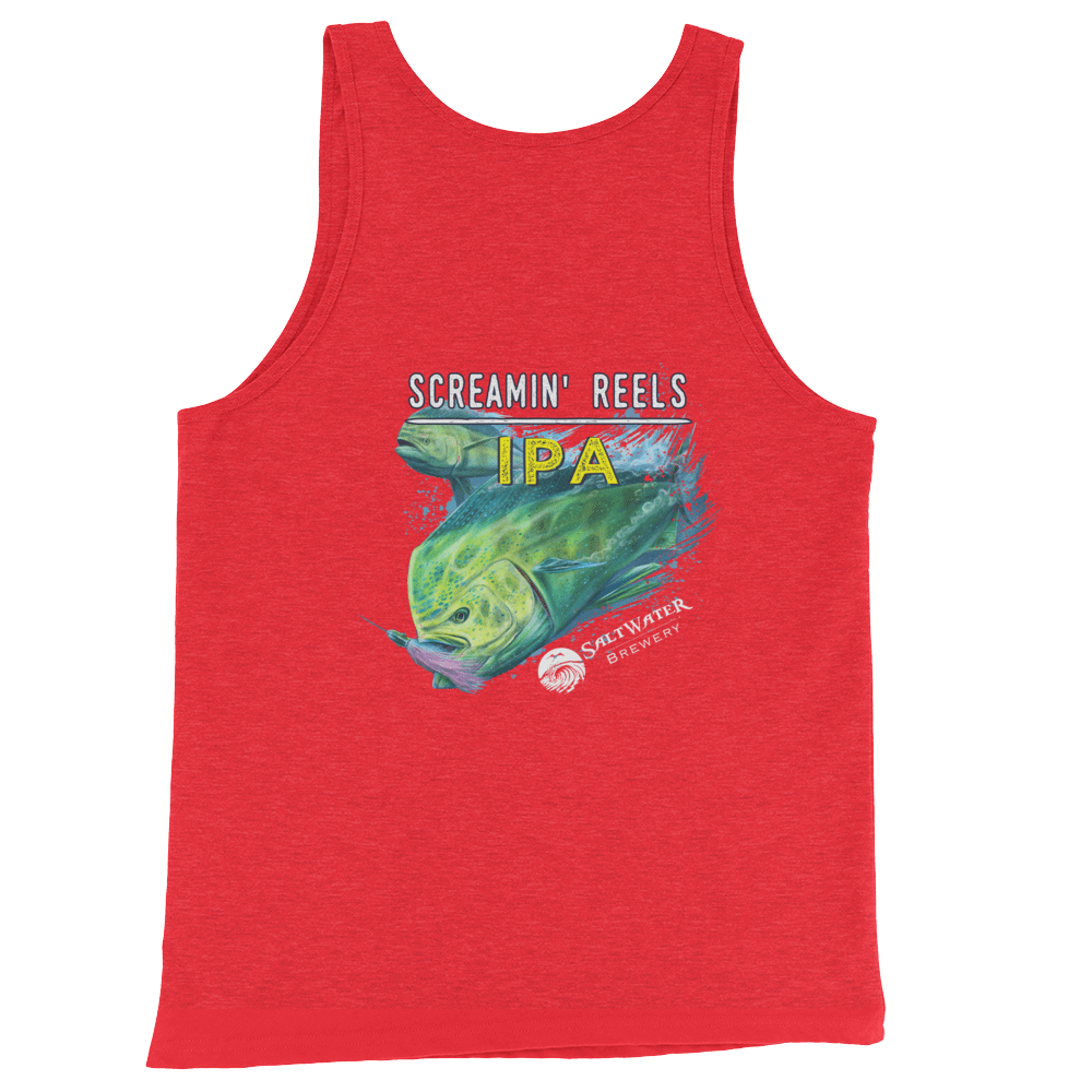 SaltWaterBrewery Screamin' Reels - Unisex  Tank Top