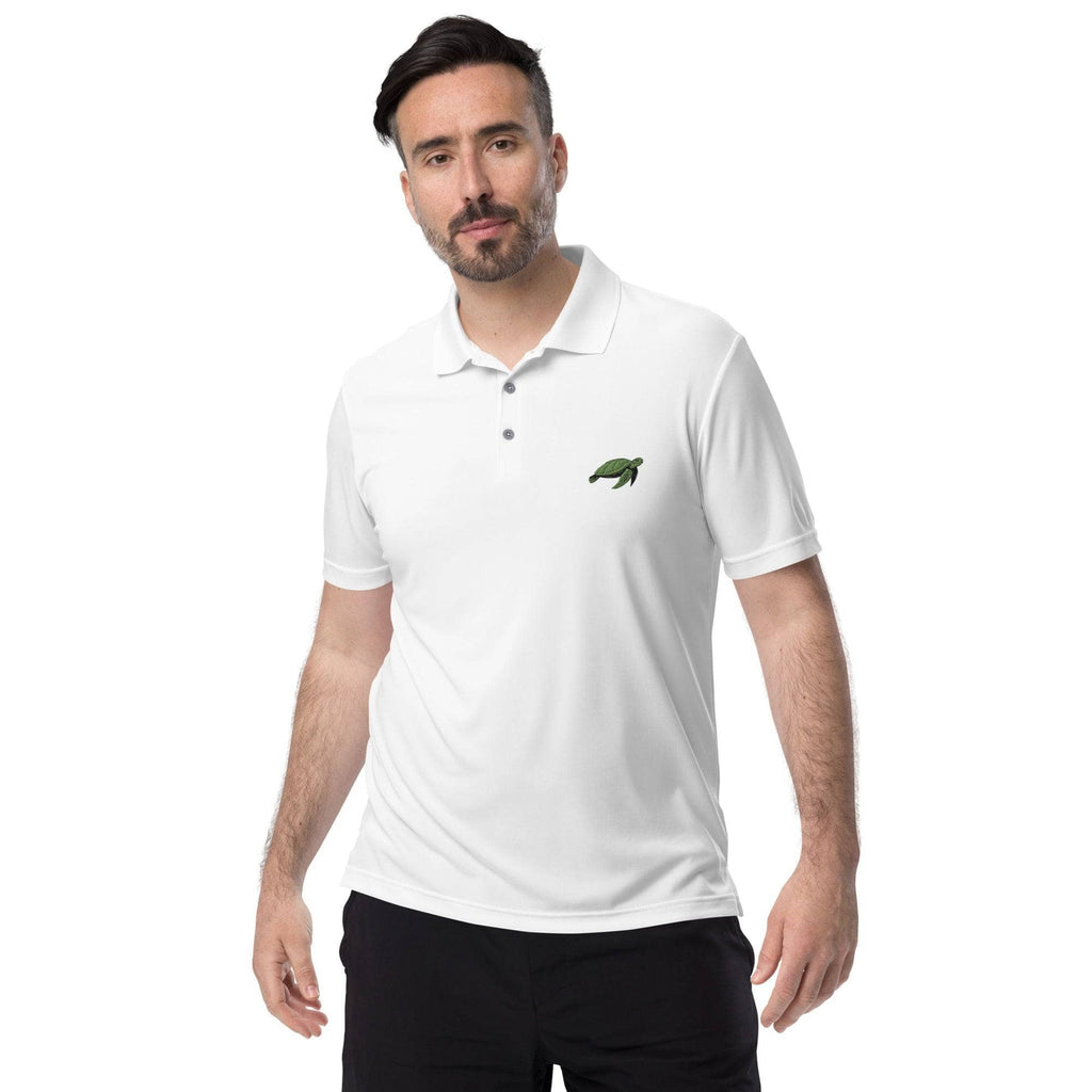 SaltWater Brewery Eco Turtle performance polo shirt