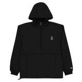 Anchor Embroidered Champion Packable Jacket