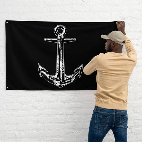 SaltWater Brewery Anchor Flag