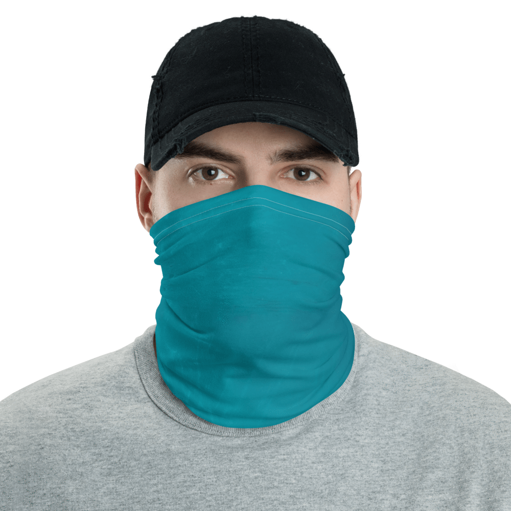 UPF Neck Gaiter / Fishing Sun Buff – Aqua
