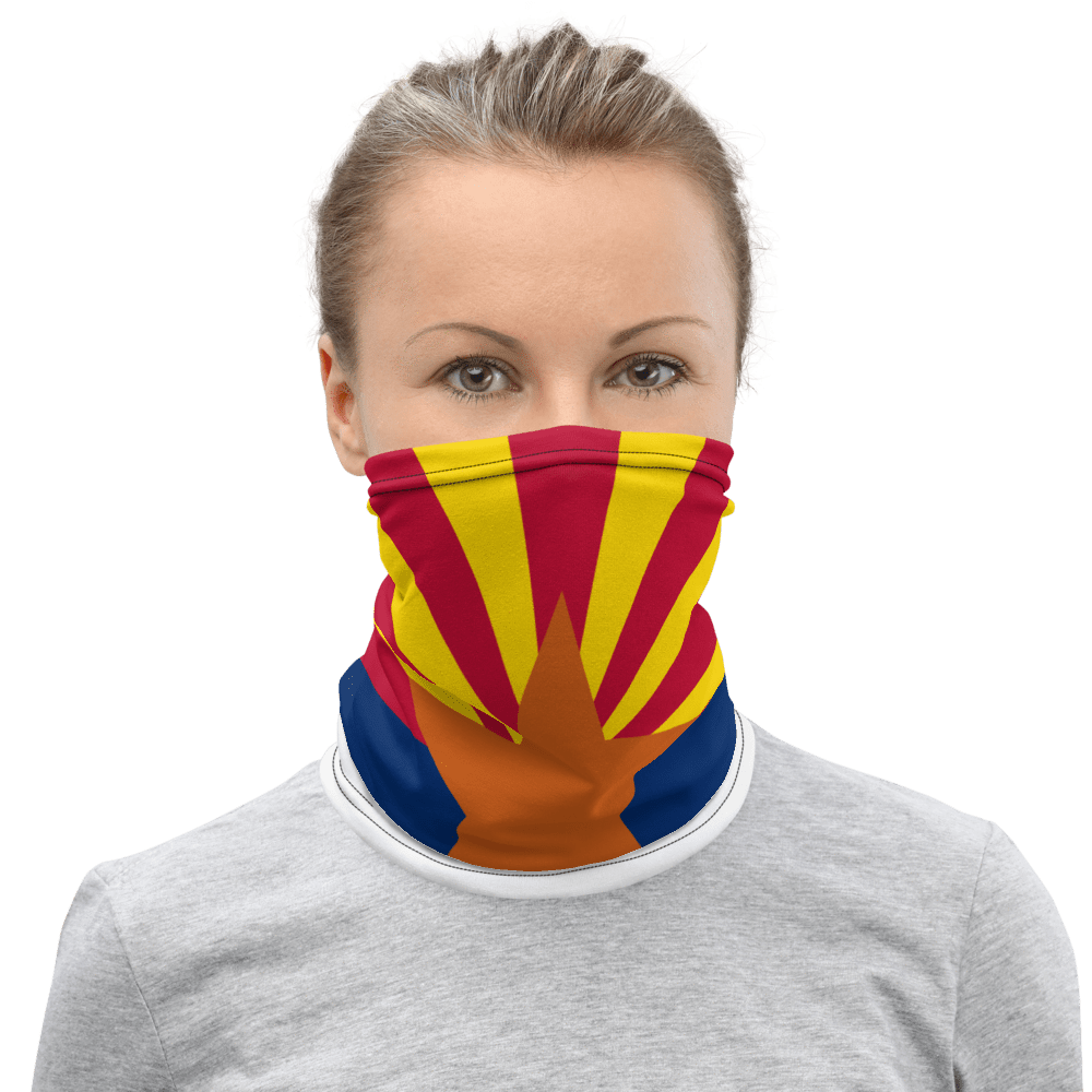 UPF Neck Gaiter / Fishing Sun Buff – Arizona Flag