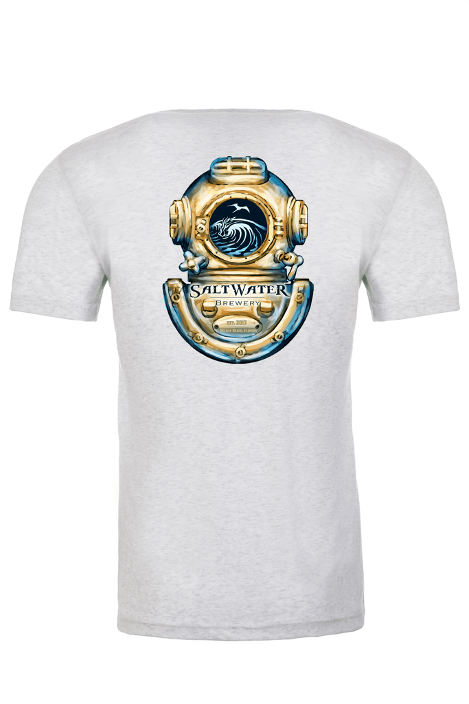 SaltWater Brewery Bar Benz (Diver Helmet) - T-Shirt
