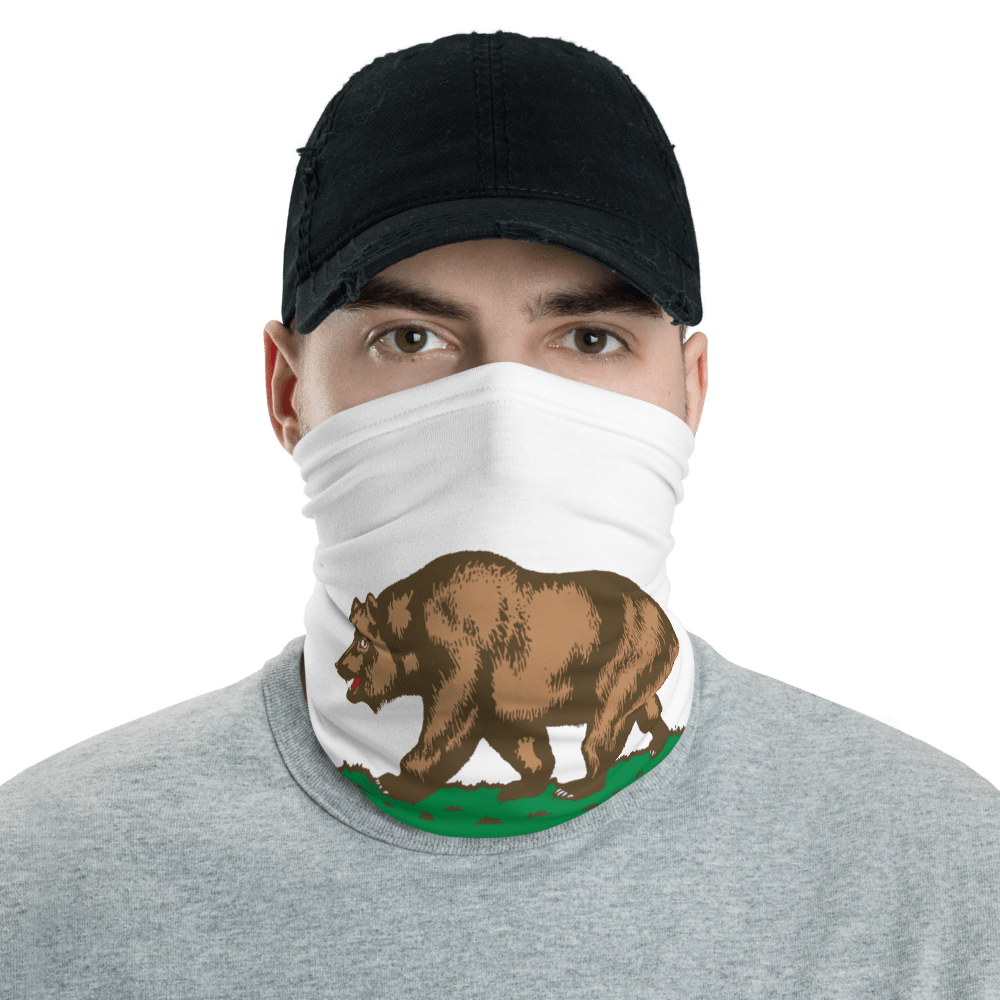 UPF Neck Gaiter / Fishing Sun Buff – California Flag