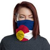 UPF Neck Gaiter / Fishing Sun Buff – Colorado Flag