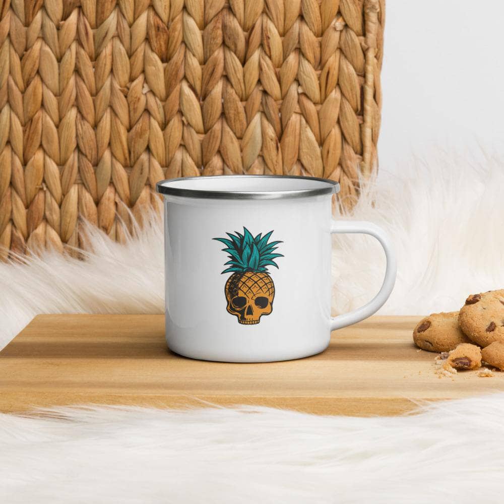 SaltWater Brewery Deadly Pineapple Enamel Mug