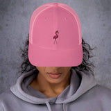 Fishing Trucker Hat – Flamingo
