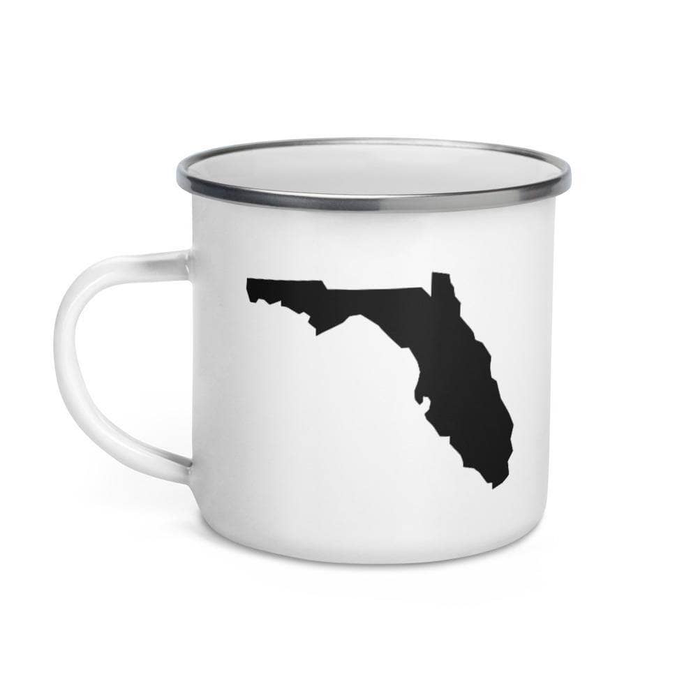SaltWater Brewery Florida Enamel Mug