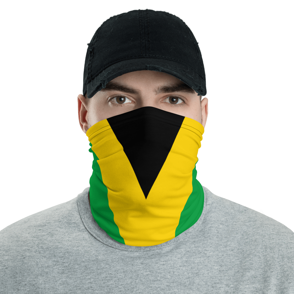 UPF Neck Gaiter / Fishing Sun Buff – Jamaican Flag