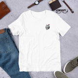 Knot Water Embroidered Short-Sleeve Unisex T-Shirt