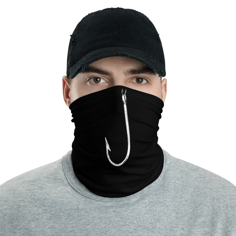 UPF Neck Gaiter / Fishing Sun Buff – Large Hook