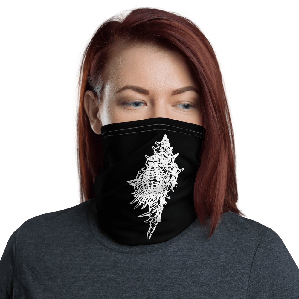 UPF Neck Gaiter / Fishing Sun Buff – Large Shell