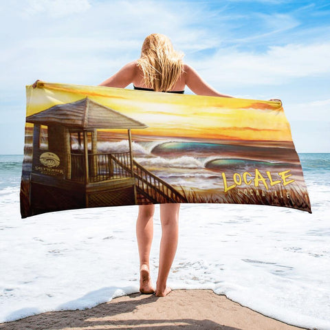 SaltWater Brewery LocAle Beach Towel