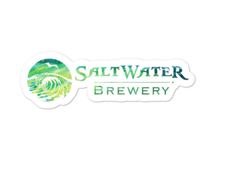 SaltWater Brewery Mahi-Mahi Logo Sticker