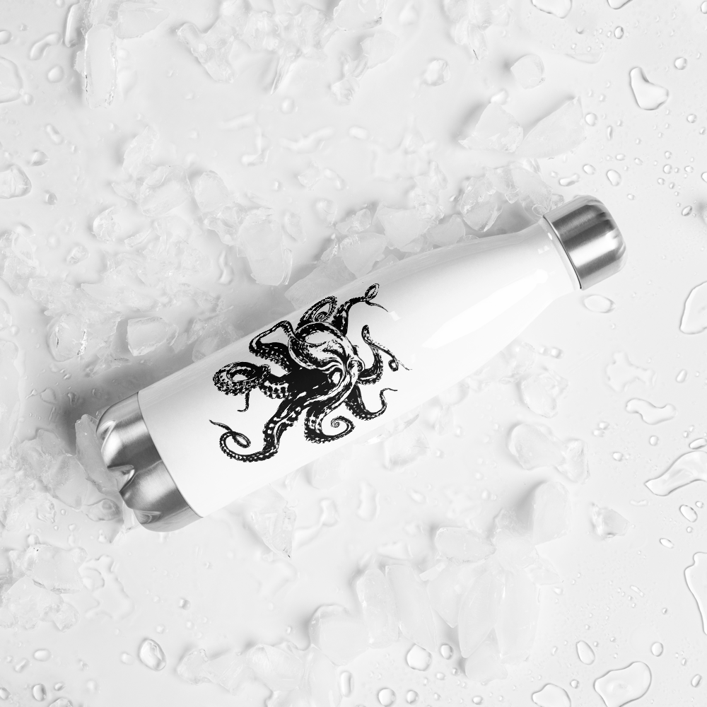 Octopus Stainless Steel Water Bottle