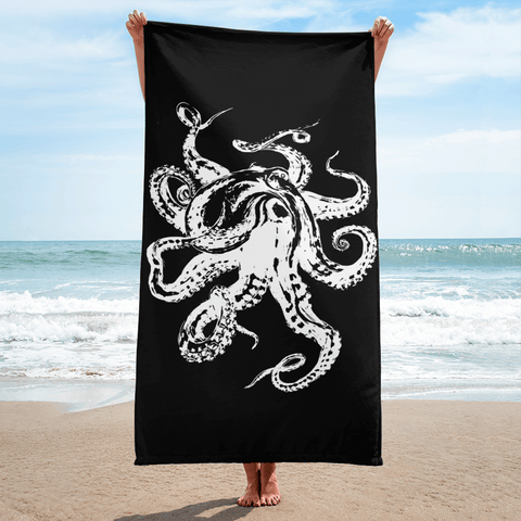 SaltWater Brewery Octopus Towel