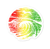 Rasta Circle Sticker