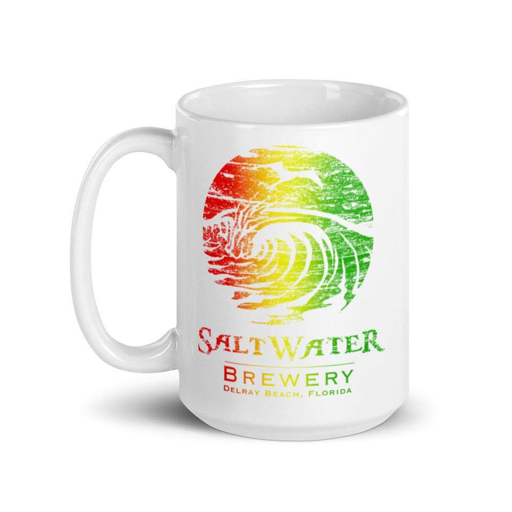 SaltWater Brewery Rasta Logo Mug