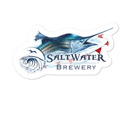 SaltWater Brewery Saltwater Brewery Sailfish Sticker
