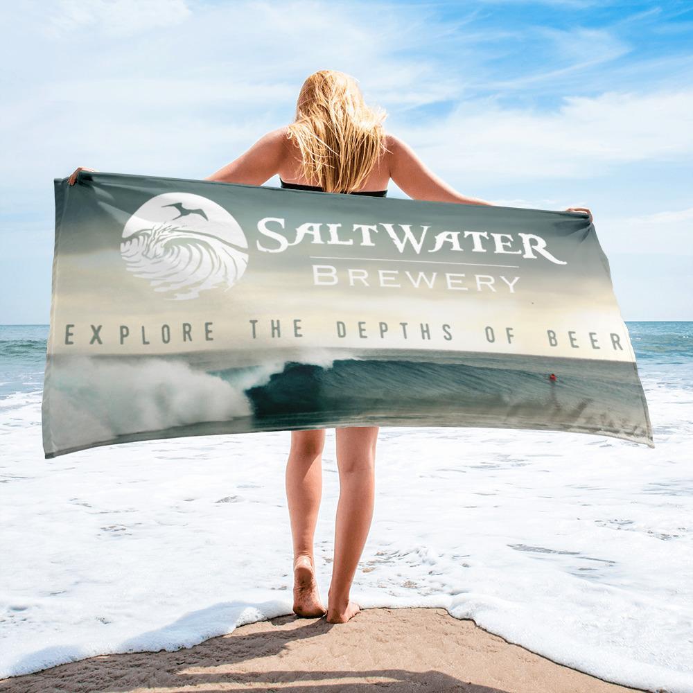 SaltWater Brewery Saltwater Brewery Surf Beach Towel