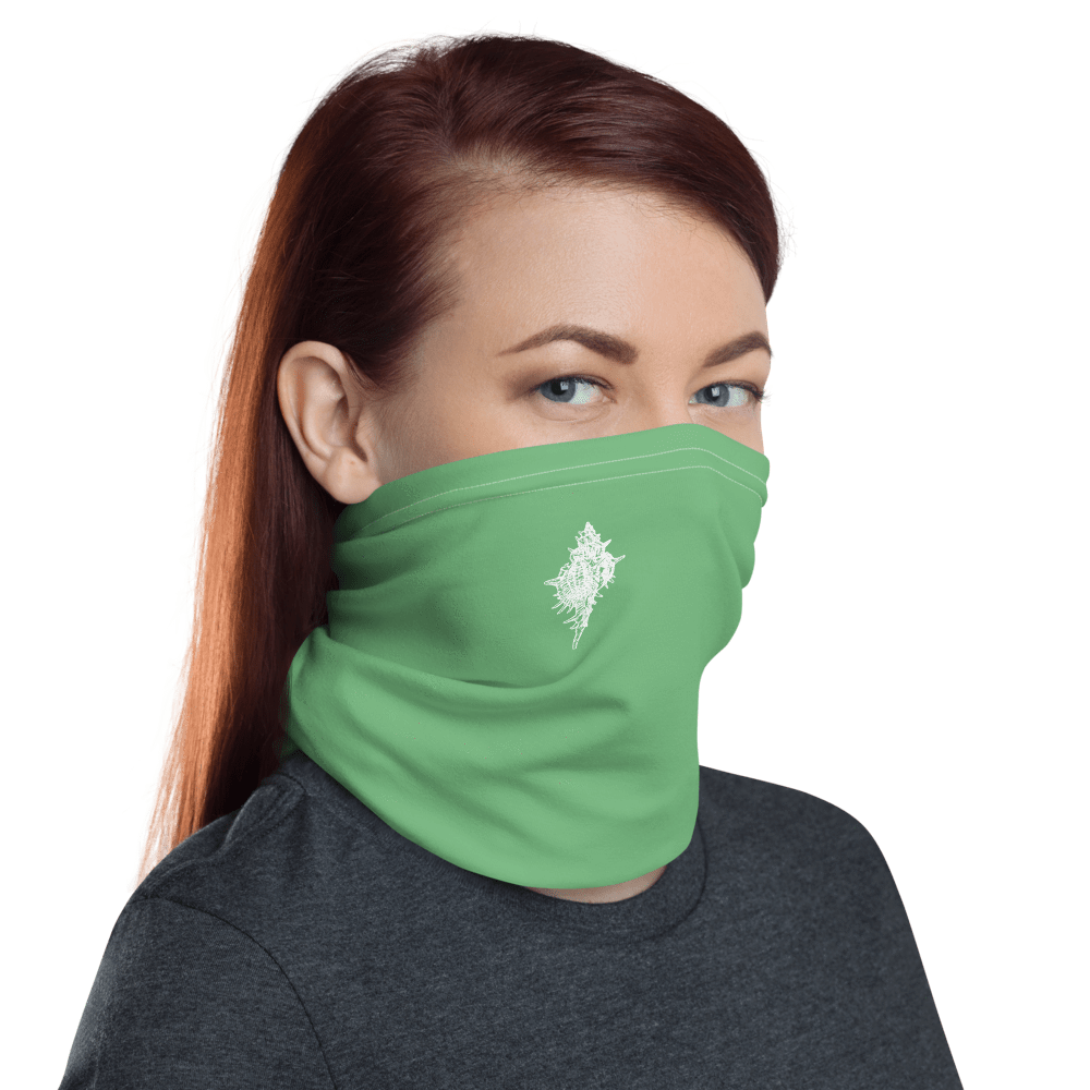 UPF Neck Gaiter / Fishing Sun Buff – Seashell