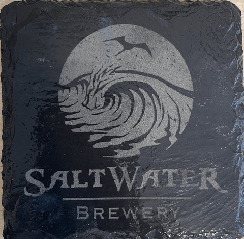 SaltWater Brewery Slate Coasters
