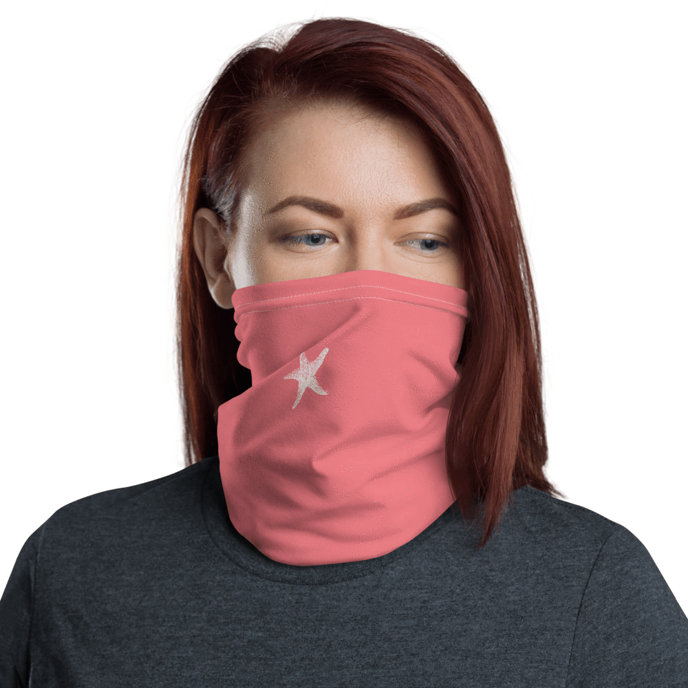 UPF Neck Gaiter / Fishing Sun Buff – Starfish
